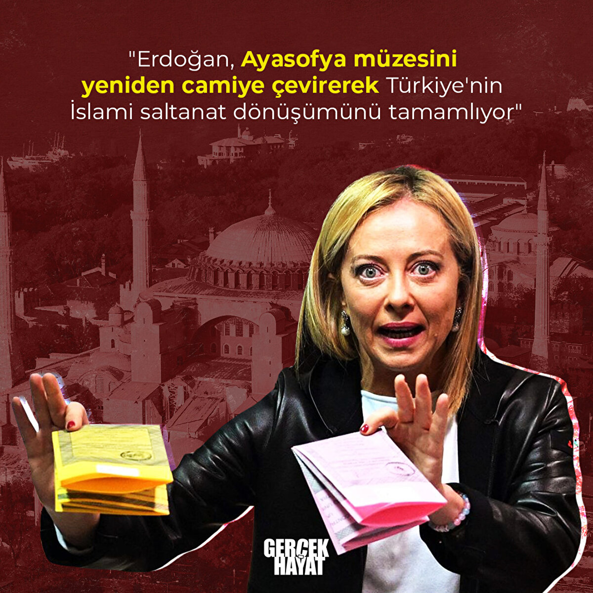 Ayasofya'nın yeniden cami olması onu çılgına çevirdi