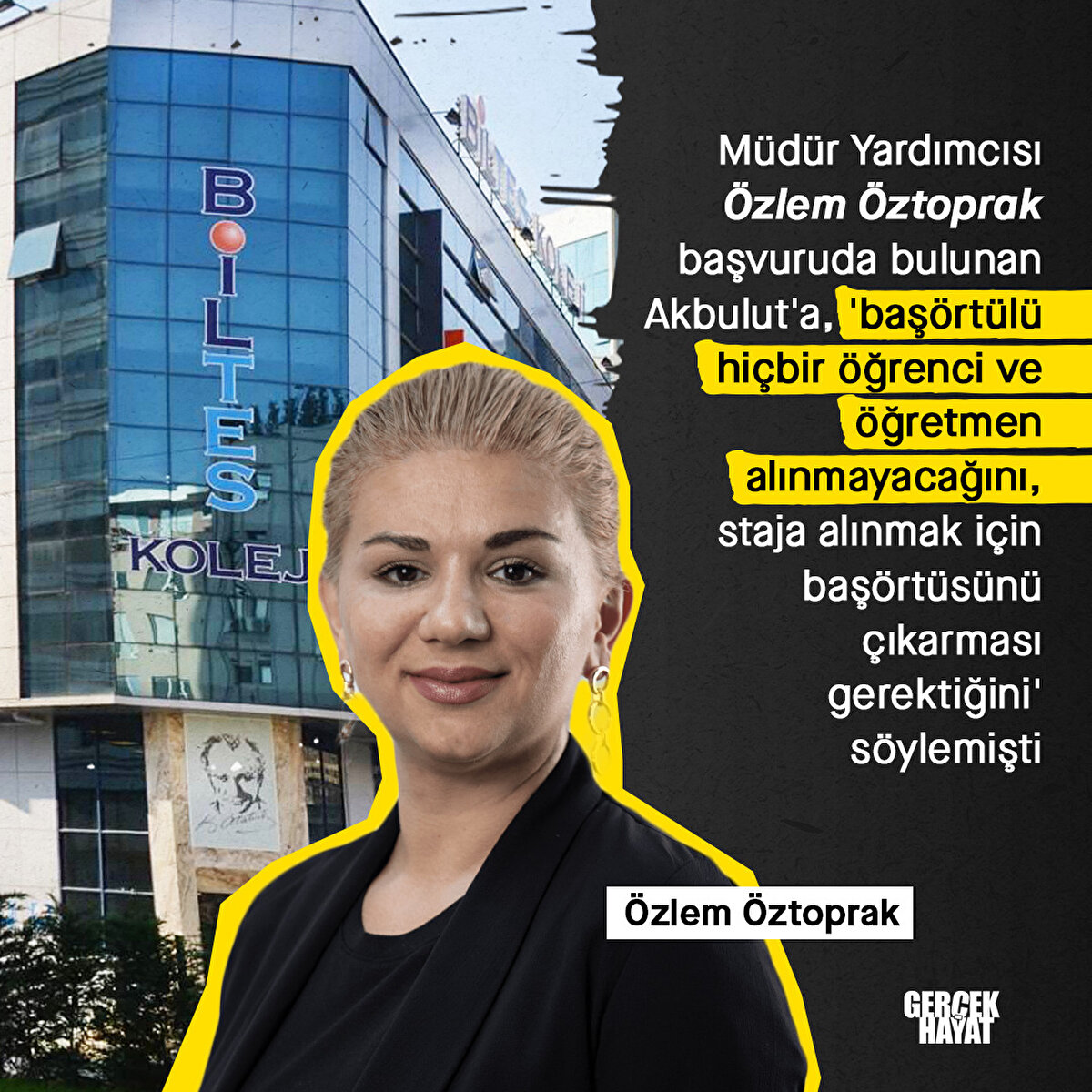 'Staja alınmak i&#231;in baş&#246;rt&#252;s&#252;n&#252; &#231;ıkarmasını' s&#246;ylemişti