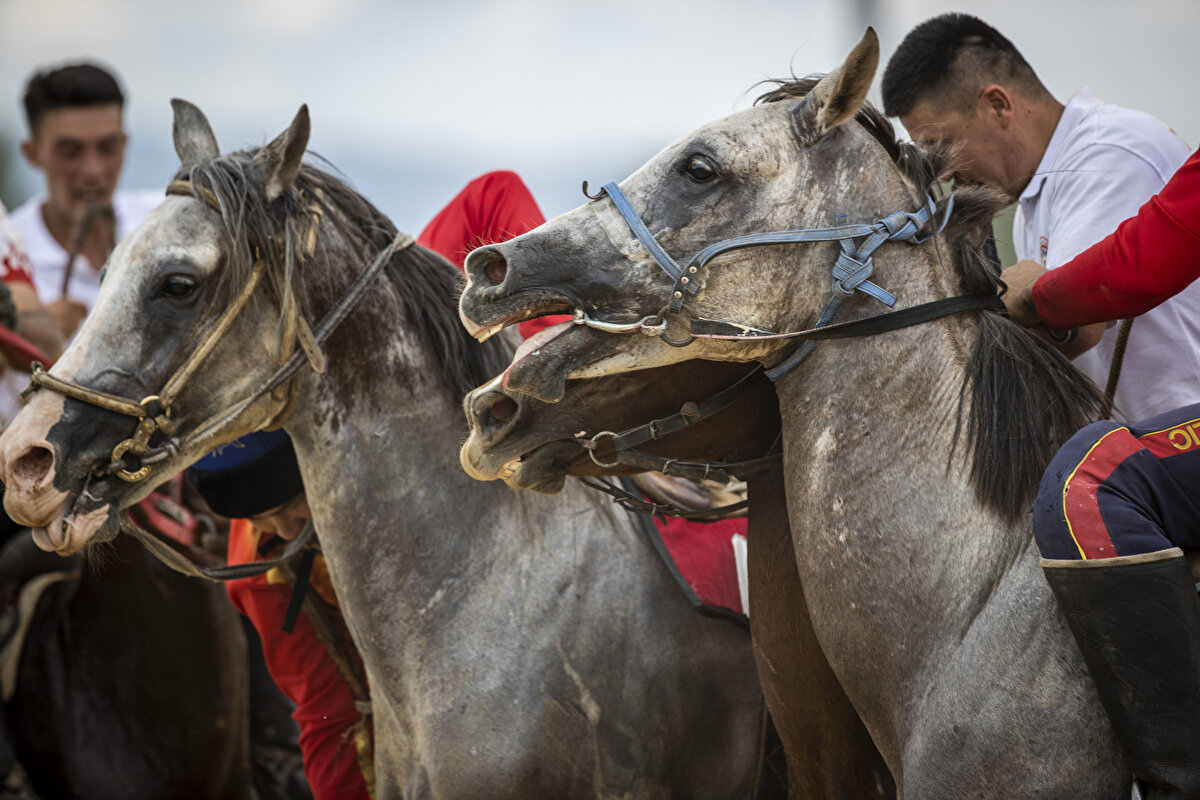 4. Dünya Göçebe Oyunları'nın ilk gününde kökpar-kökbörü, geleneksel okçuluk ve atlı okçuluk müsabakaları gerçekleştirilecek.