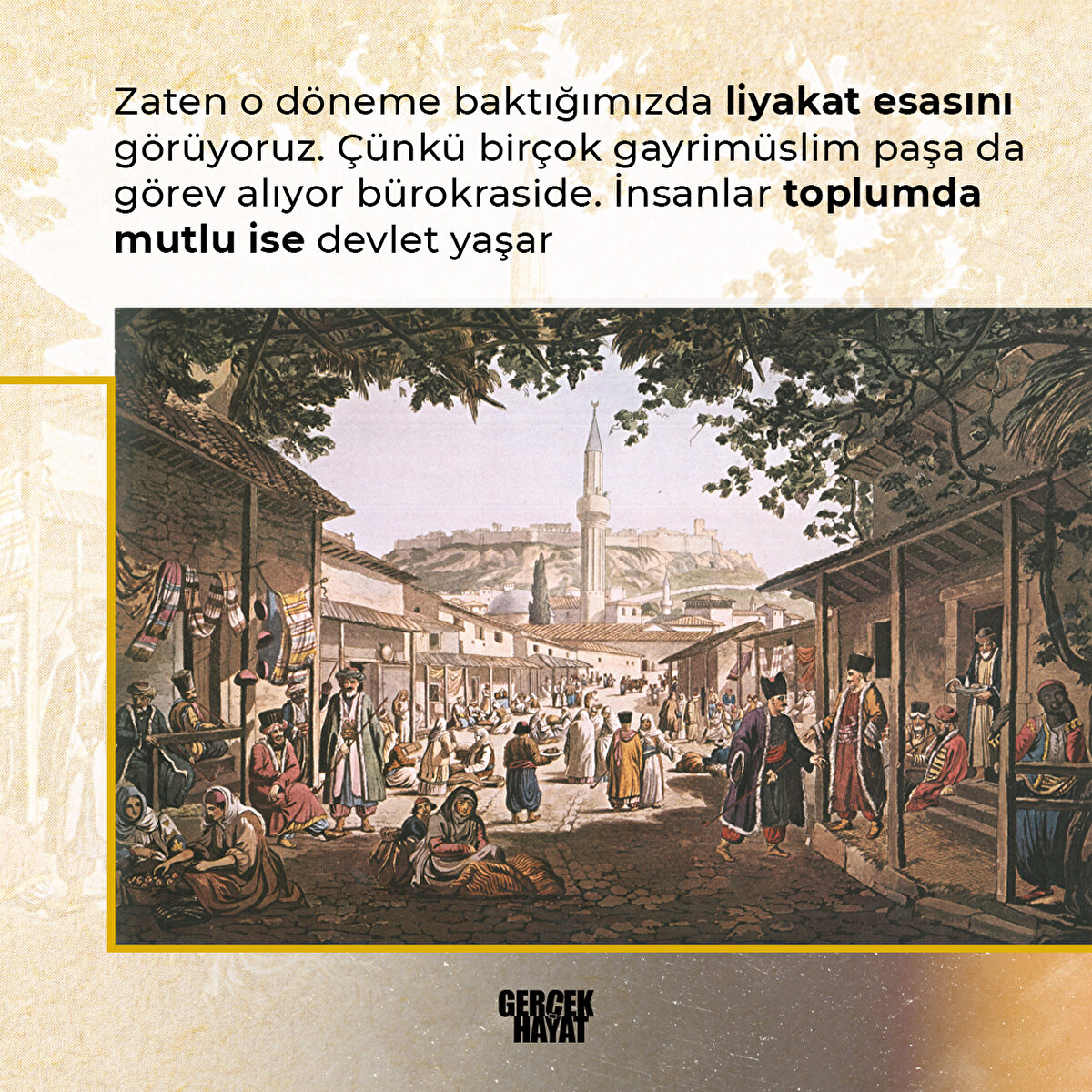 Zaten o d&#246;neme baktığımızda liyakat esasını g&#246;r&#252;yoruz