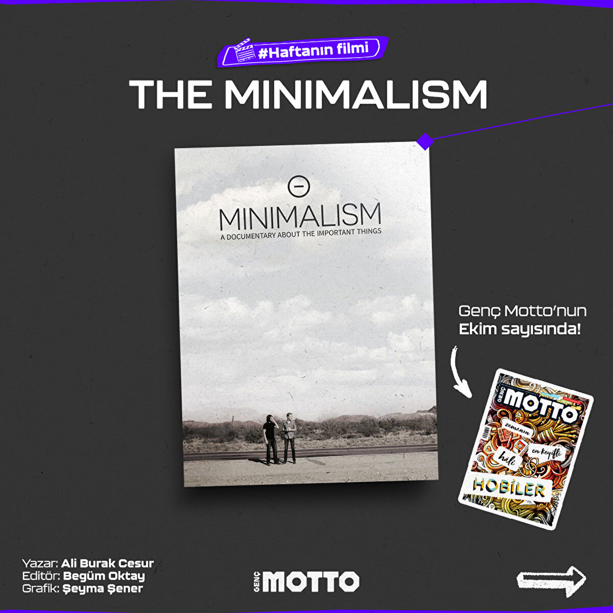 #haftanın filmi:The Minimalism