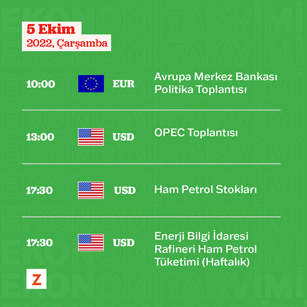 5 Ekim 2022, Çarşamba