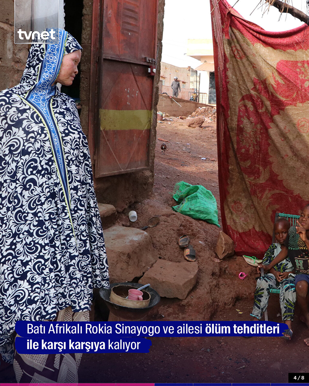 Batı Afrikalı Rokia Sinayogo ve ailesi ölüm tehditleri ile karşı karşıya kalıyor
