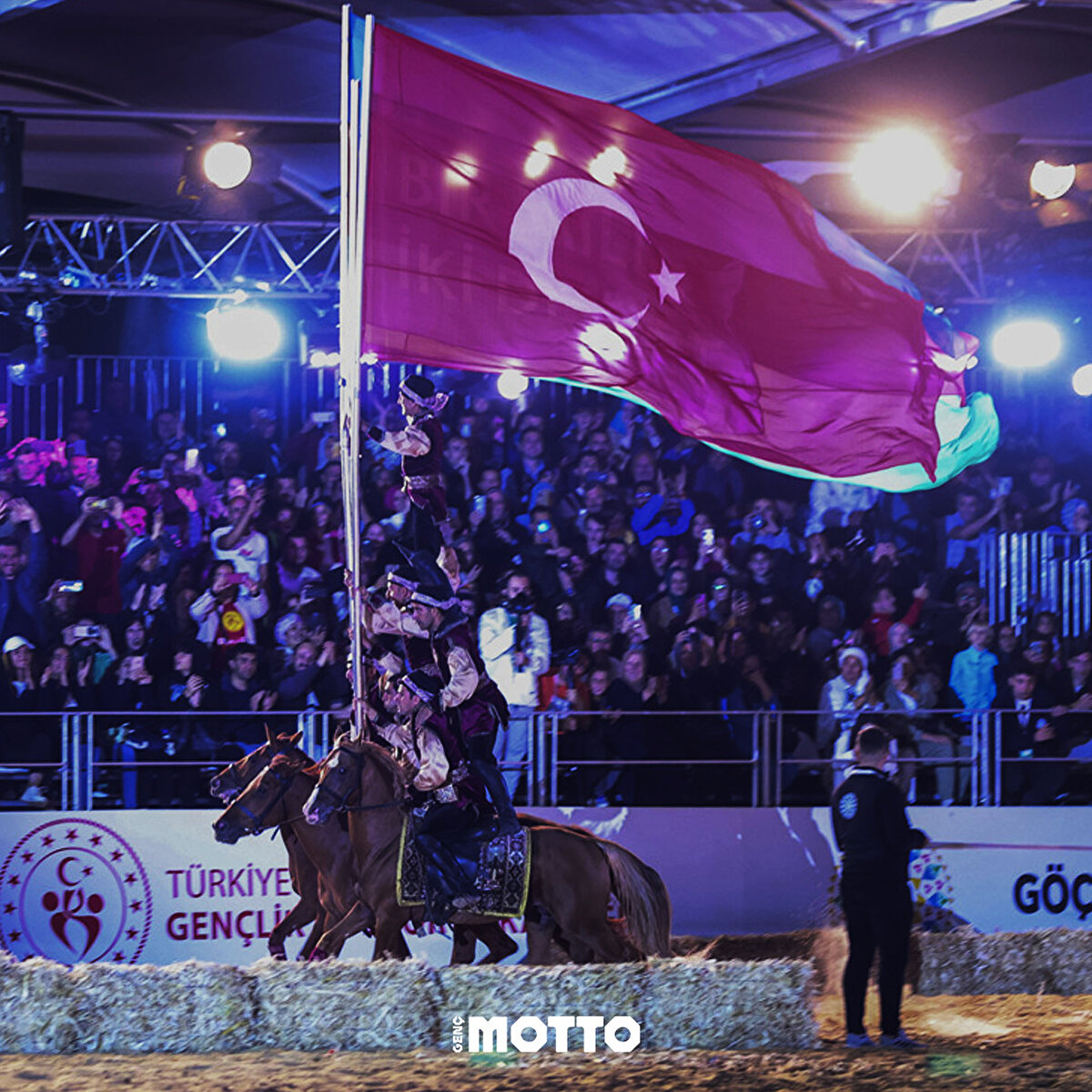 5. Dünya Göçebe Oyunları'nı düzenleyecek Kazakistan'a devir teslim töreni yapıldı.