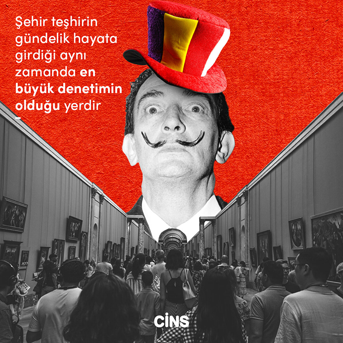 Sanatın teşhiri elbette Dali başrolde