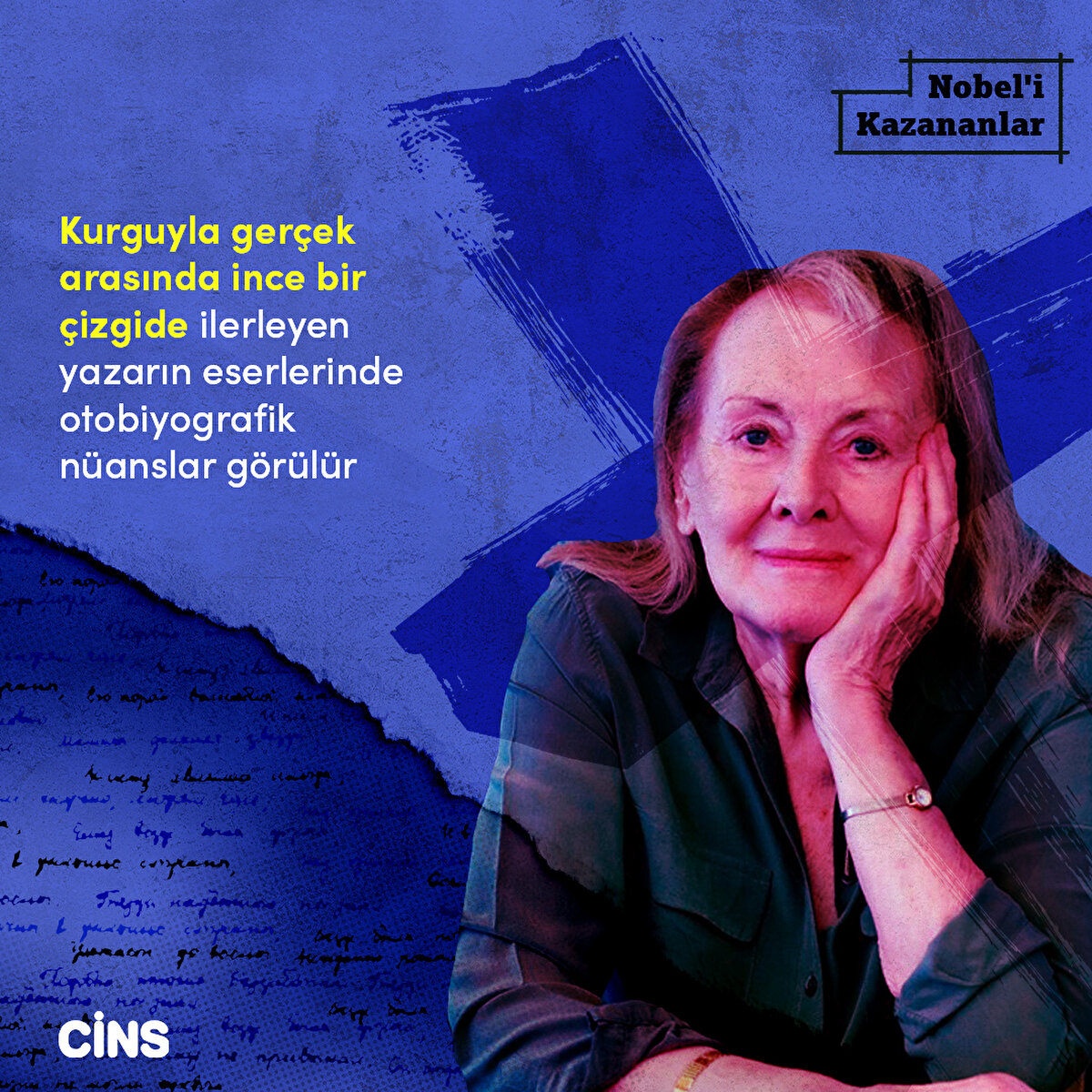 Ernaux, bug&#252;ne kadar “Babamın Yeri”, “Seneler”, “Yalın Tutku” ve “Boş Dolaplar” gibi eserleriyle &#252;n kazanmayı başarmıştı