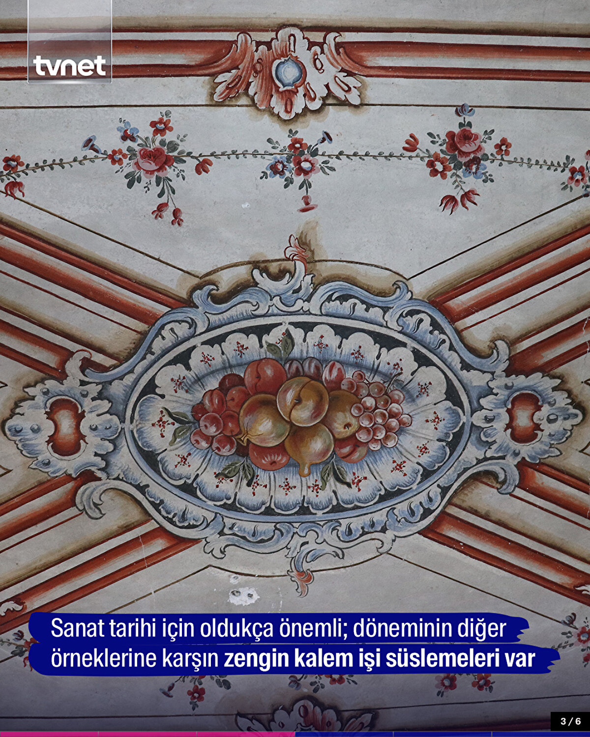 Sanat tarihi için oldukça önemli; döneminin diğer örneklerine karşın zengin kalem işi süslemeleri var.