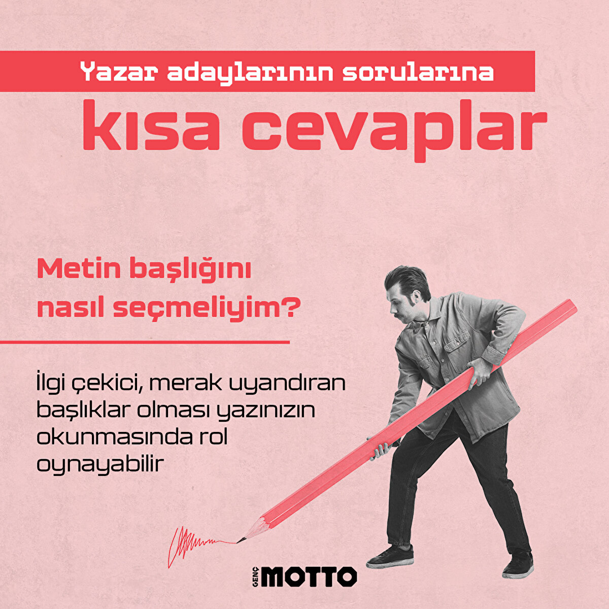 Metin başlığını nasıl se&#231;meliyim?