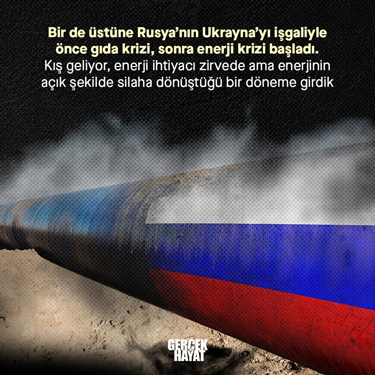 Enerji ihtiyacı zirvede ama enerjinin a&#231;ık şekilde silaha d&#246;n&#252;şt&#252;ğ&#252; bir d&#246;neme girdik
