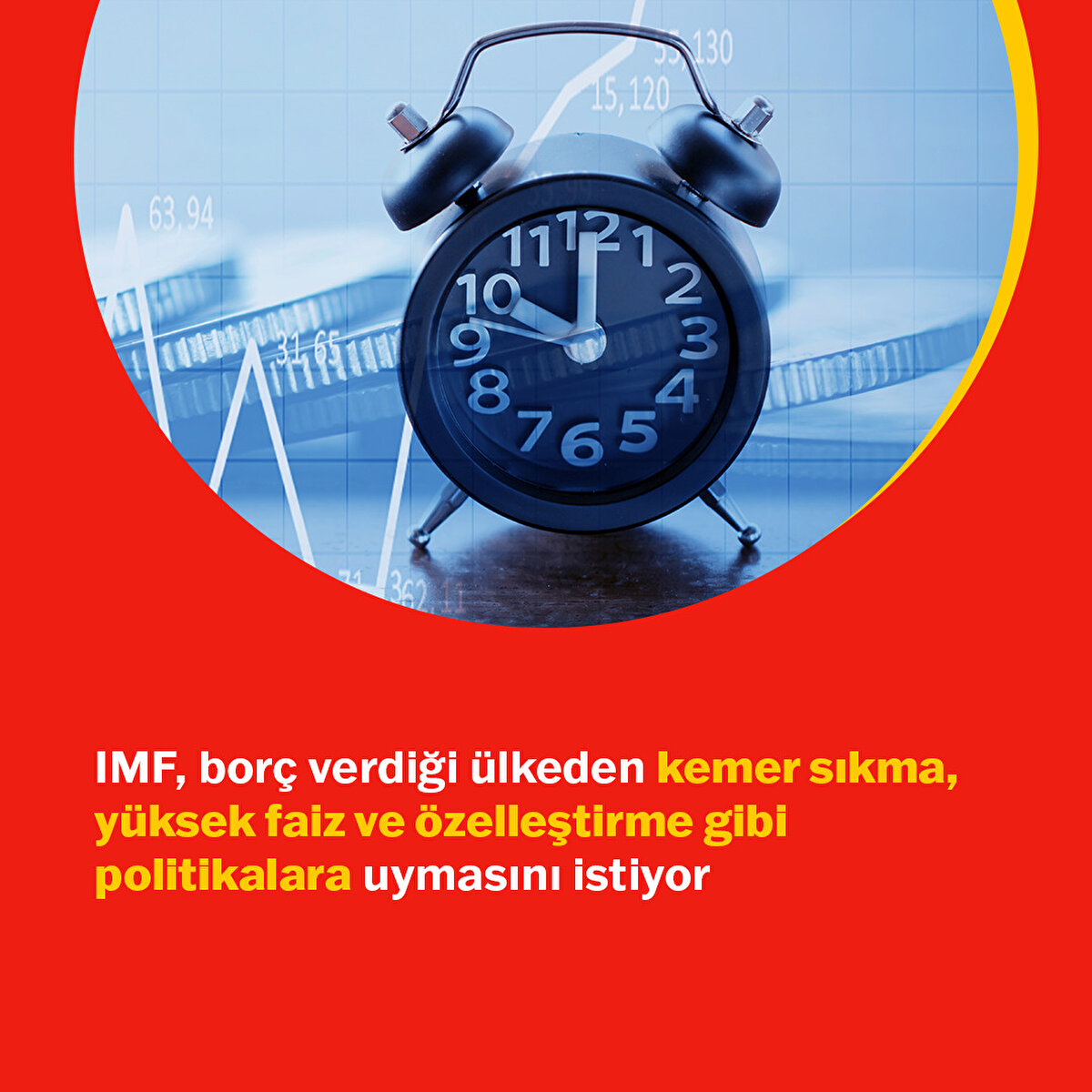 IMF bor&#231; verdiği &#252;lkeden kemer sıkma, y&#252;ksek faiz ve &#246;zelleştirme gibi politikalara uymasını istiyor