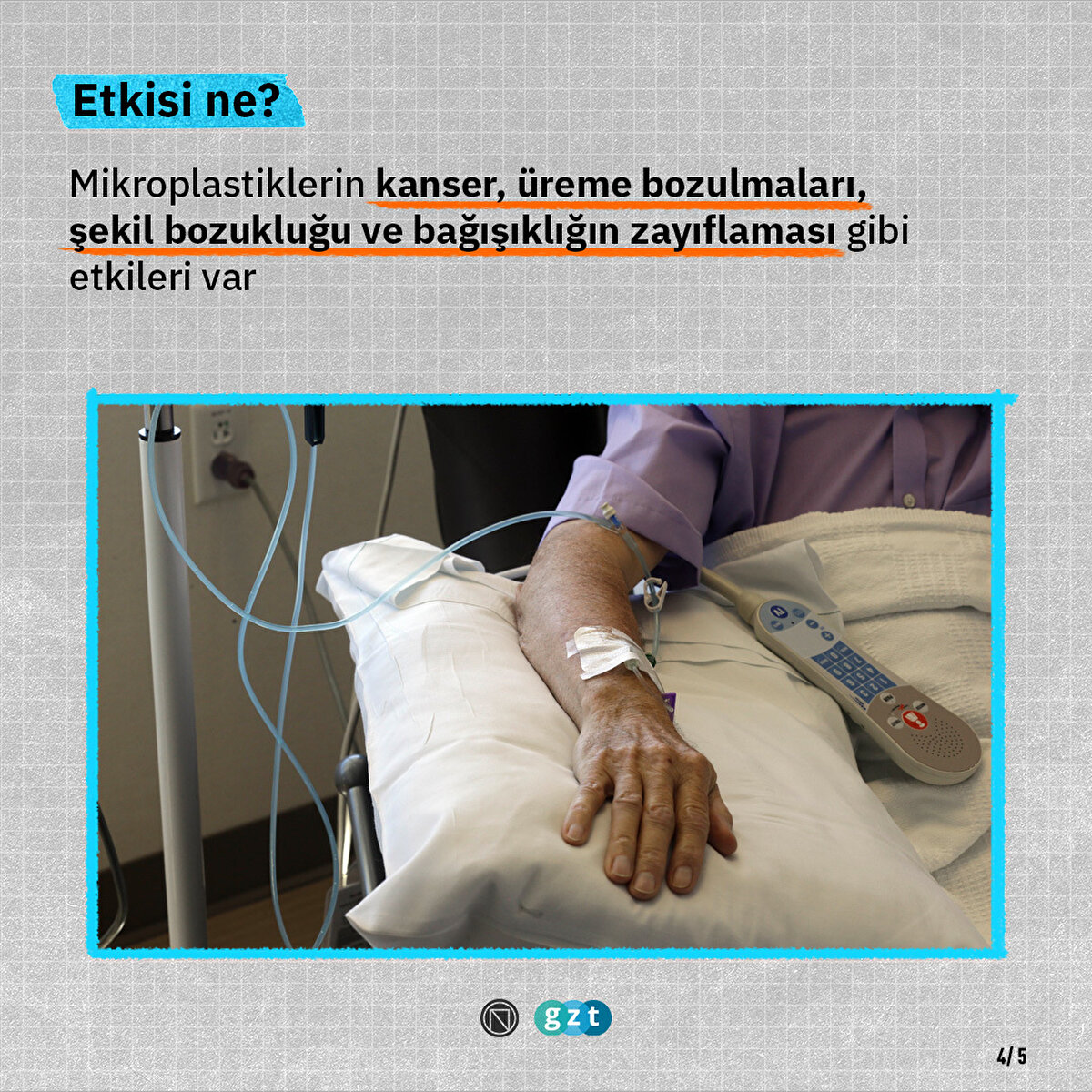 Mikroplastiklerin kanser, üreme bozulmaları, şekil bozukluğu ve bağışıklığın zayıflaması gibi etkileri var