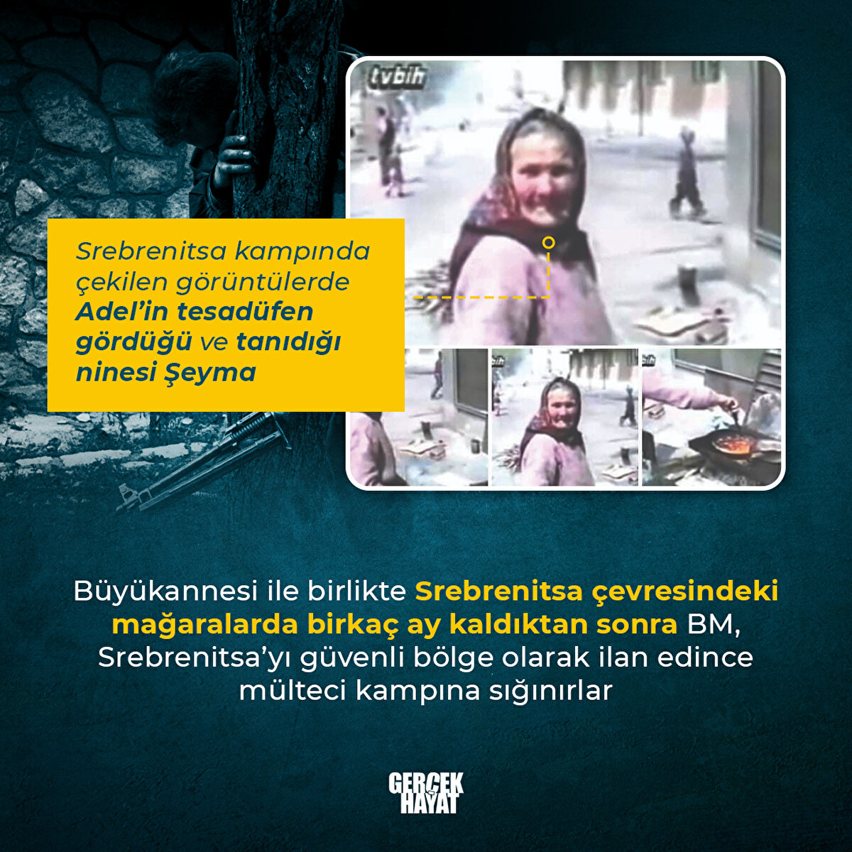 BM, Srebrenitsa’yı g&#252;venli b&#246;lge olarak ilan edince m&#252;lteci kampına sığınırlar