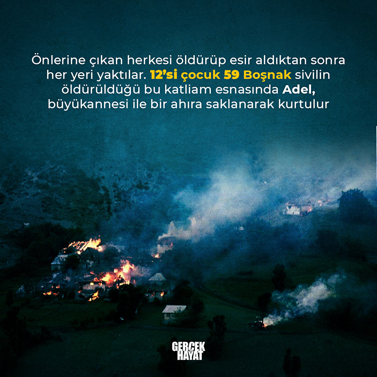  Adel, b&#252;y&#252;kannesi ile bir ahıra saklanarak kurtulur