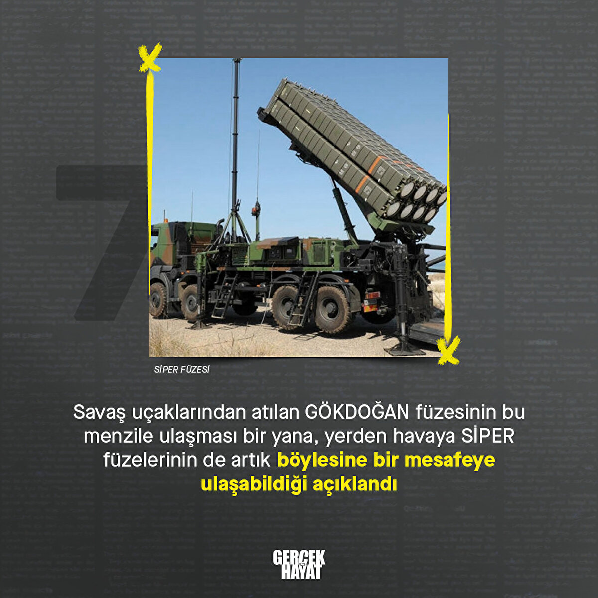 SİPER füzelerinin de artık böylesine bir mesafeye ulaşabildiği açıklandı