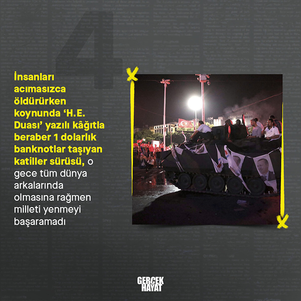 O gece tüm dünya arkalarında olmasına rağmen milleti yenmeyi başaramadı