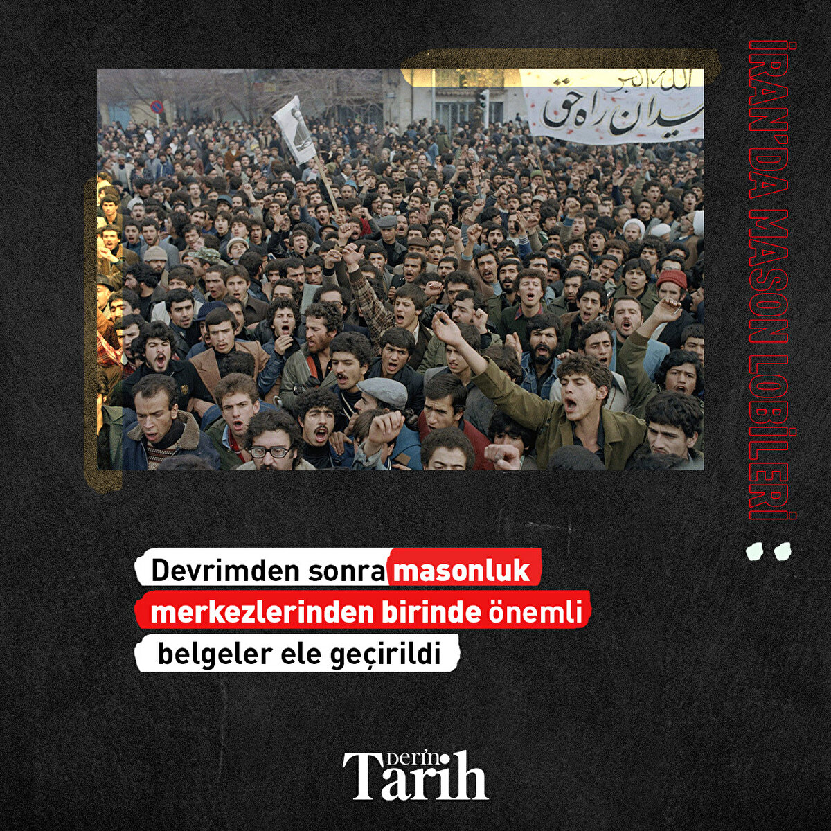 Devrimden sonra masonluk merkezlerinden birinde belgeler ele geçirildi