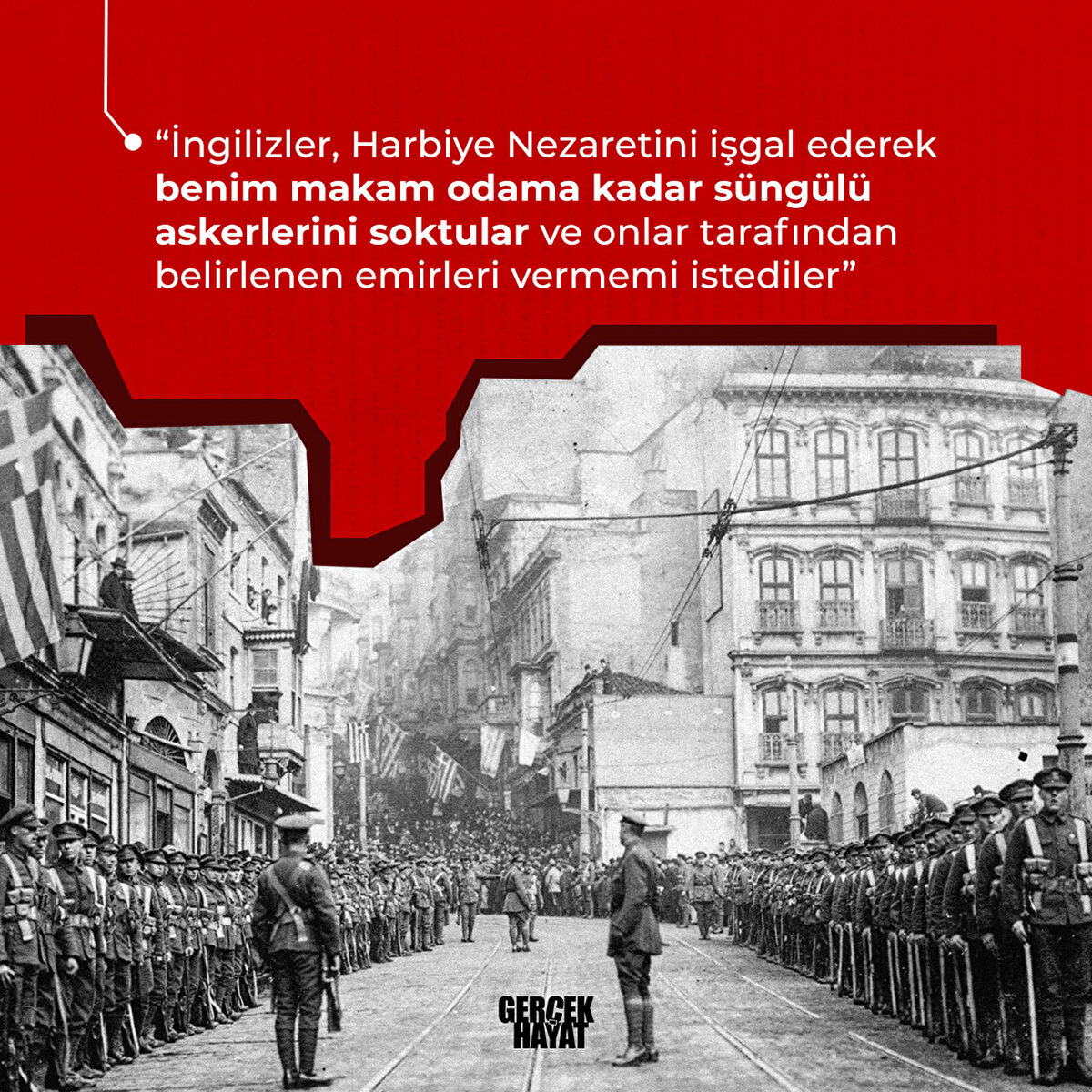 Onlar tarafından belirlenen emirleri vermemi istediler