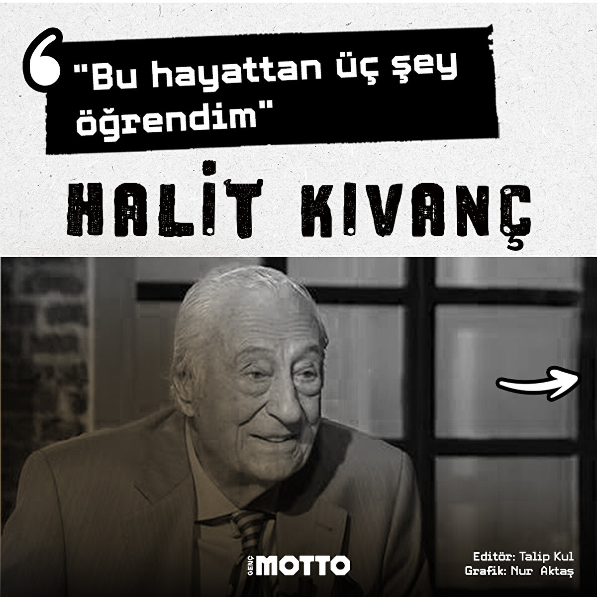 “Bu hayattan &#252;&#231; şey &#246;ğrendim”