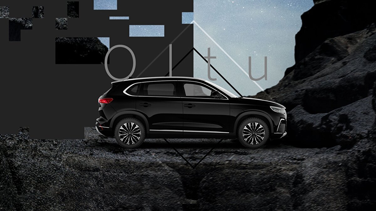 Oltu - Siyah<br><br>"Oltu" olarak adlandırılan renk seçeneğinin de Oltu taşının göz alıcı siyahlığını, parlak dokusunu, sağlam yapısını temsil ettği belirtildi.