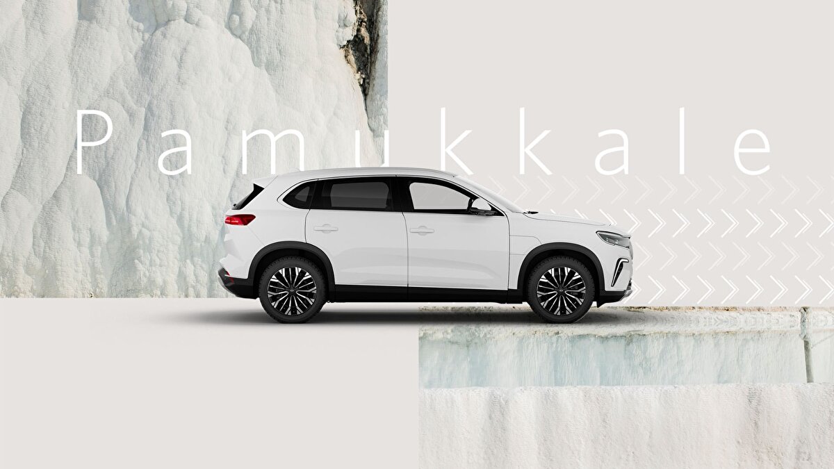 Pamukkale - Beyaz<br><br>"Pamukkale" olarak adlandırılan beyaz rengin, Pamukkale travertenlerinin göz kamaştıran beyazlığından ilham aldığı açıklandı.