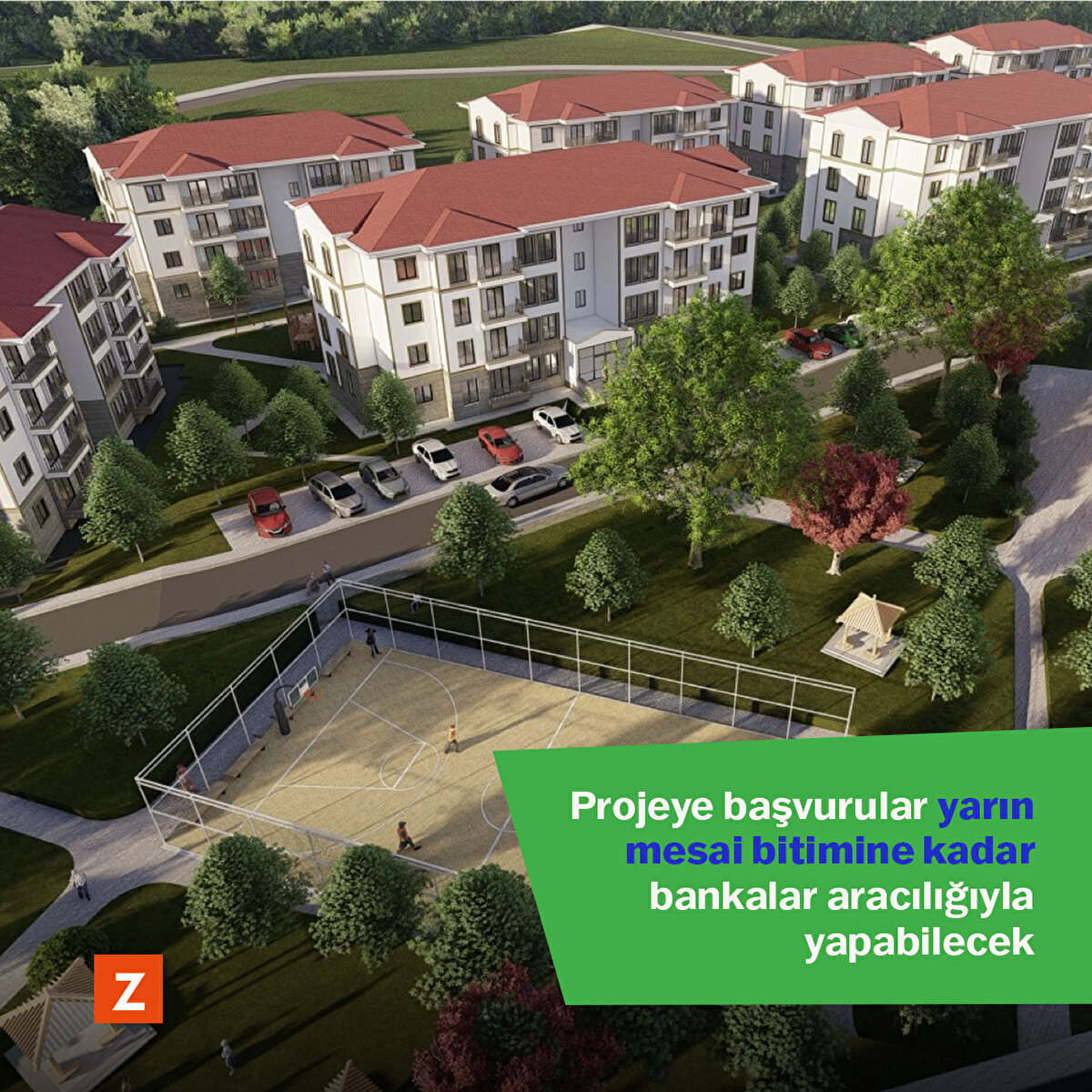 Projeye başvurular yarın mesai bitimine kadar bankalar aracılığıyla yapabilecek