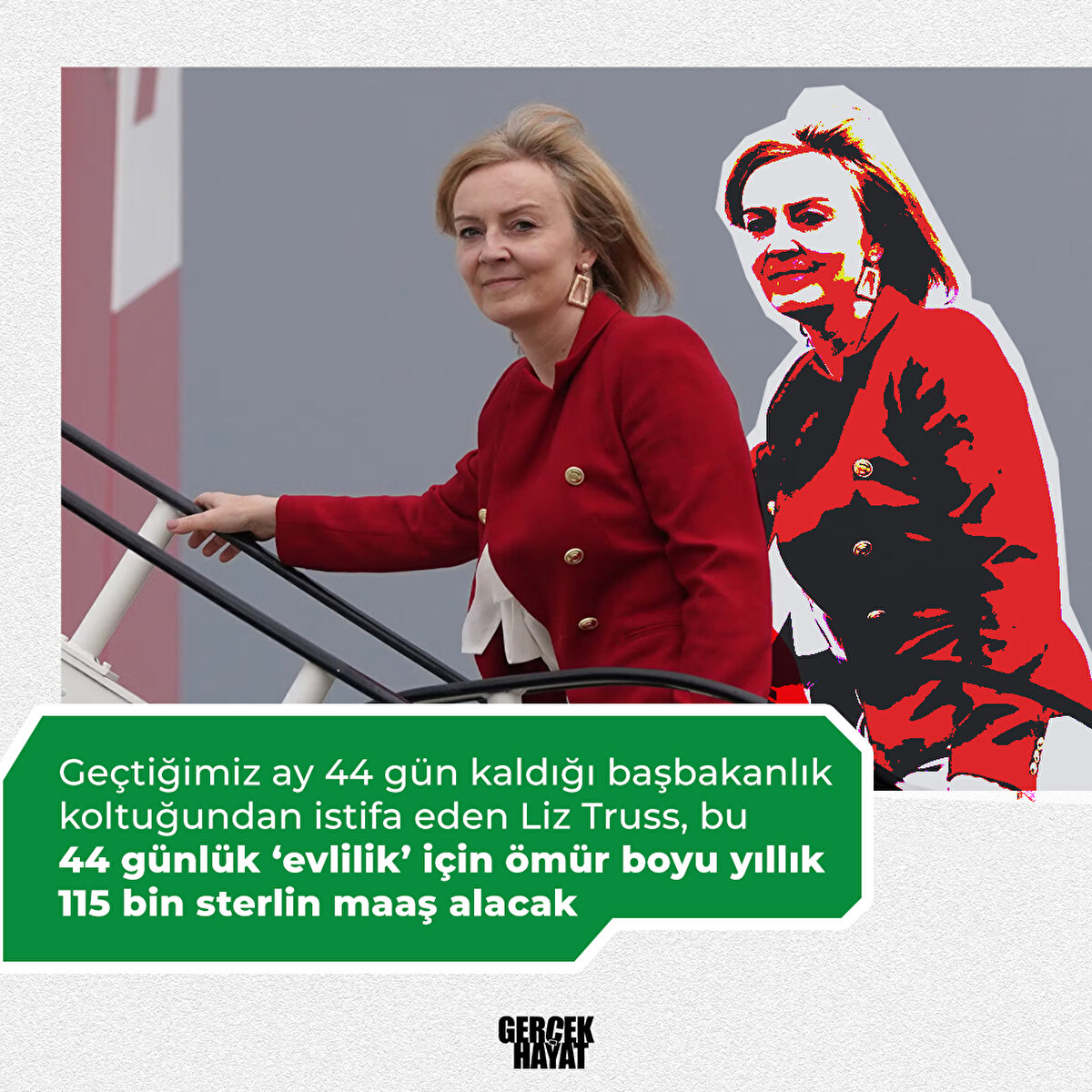 Liz Truss, bu 44 günlük ‘evlilik’ için ömür boyu yıllık 115 bin sterlin maaş alacak