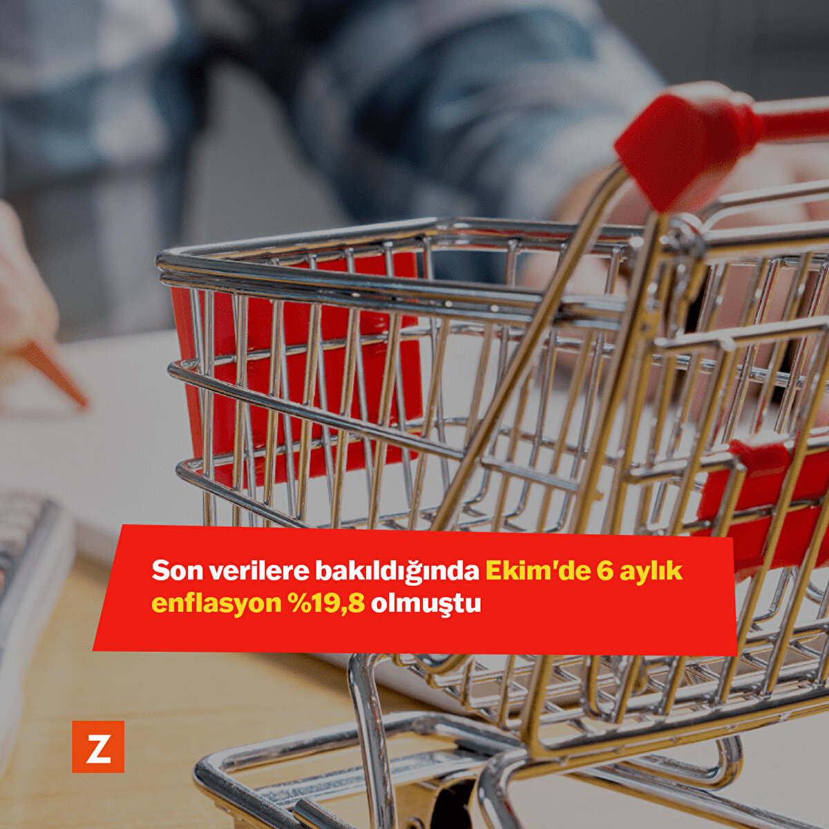 Son verilere bakıldığında Ekim'de 6 aylık enflasyon %19,8 olmuştu 