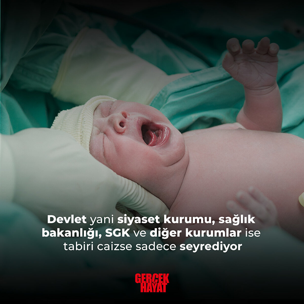 SGK ve diğer kurumlar ise tabiri caizse sadece seyrediyor