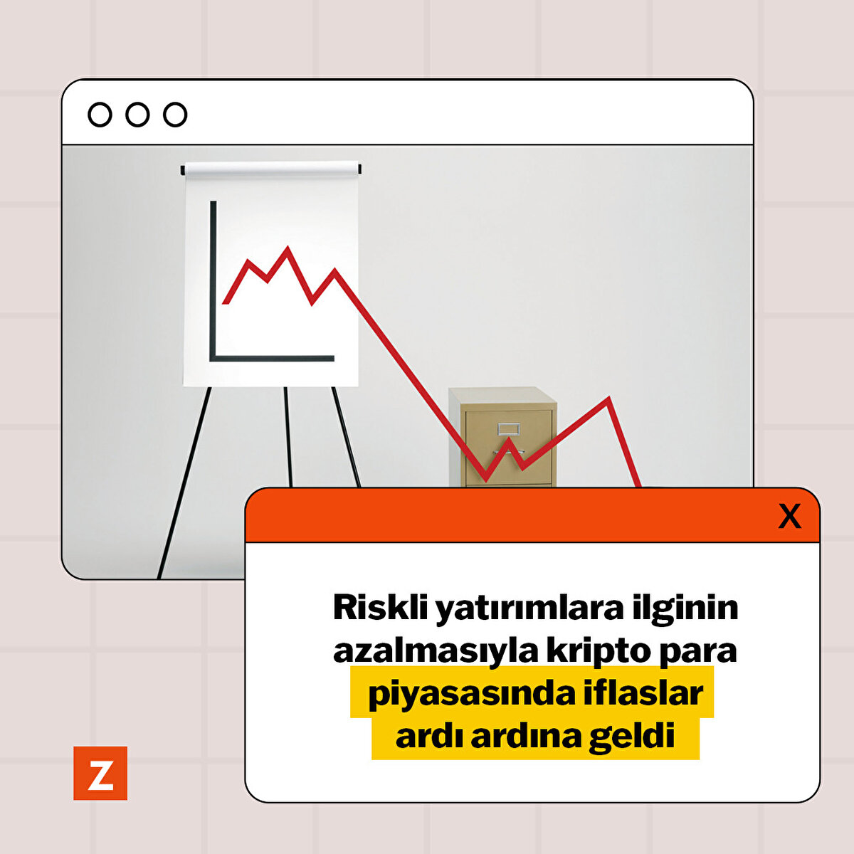 Riskli yatırımlara ilginin azalmasıyla zor günler yaşayan kripto piyasası beraberinde iflasları da getirdi. 