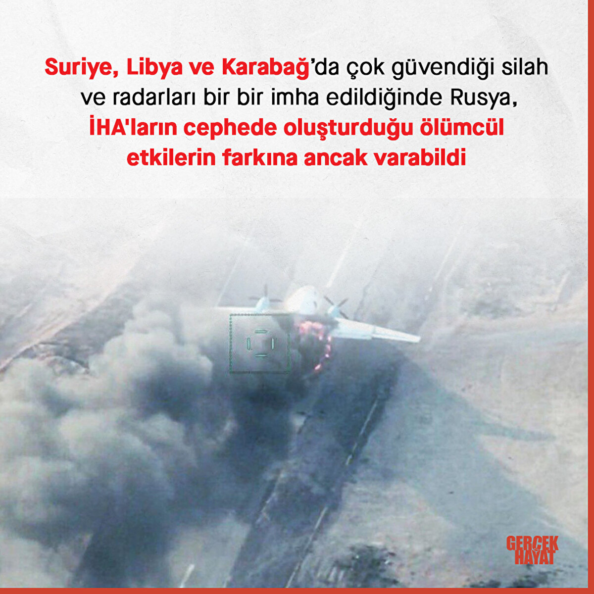 Rusya, İHA'ların cephede oluşturduğu ölümcül etkilerin farkına ancak varabildi