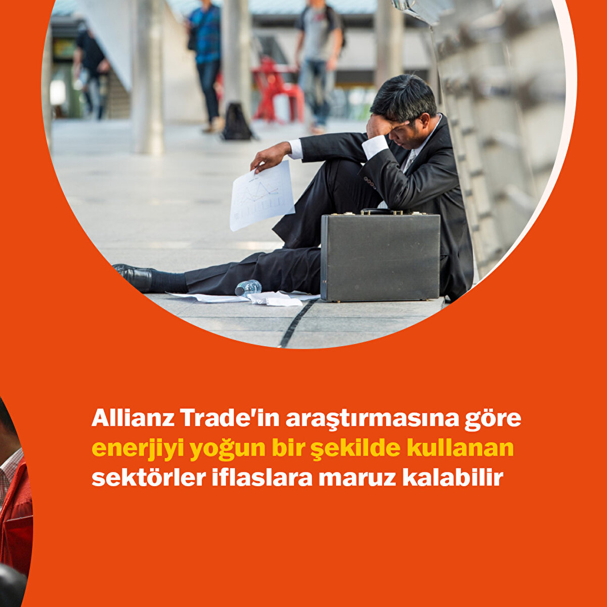 Allianz Trade'in araştırması enerji yoğun sektörlerin ciddi tehlike altında olduğunu gösteriyor.