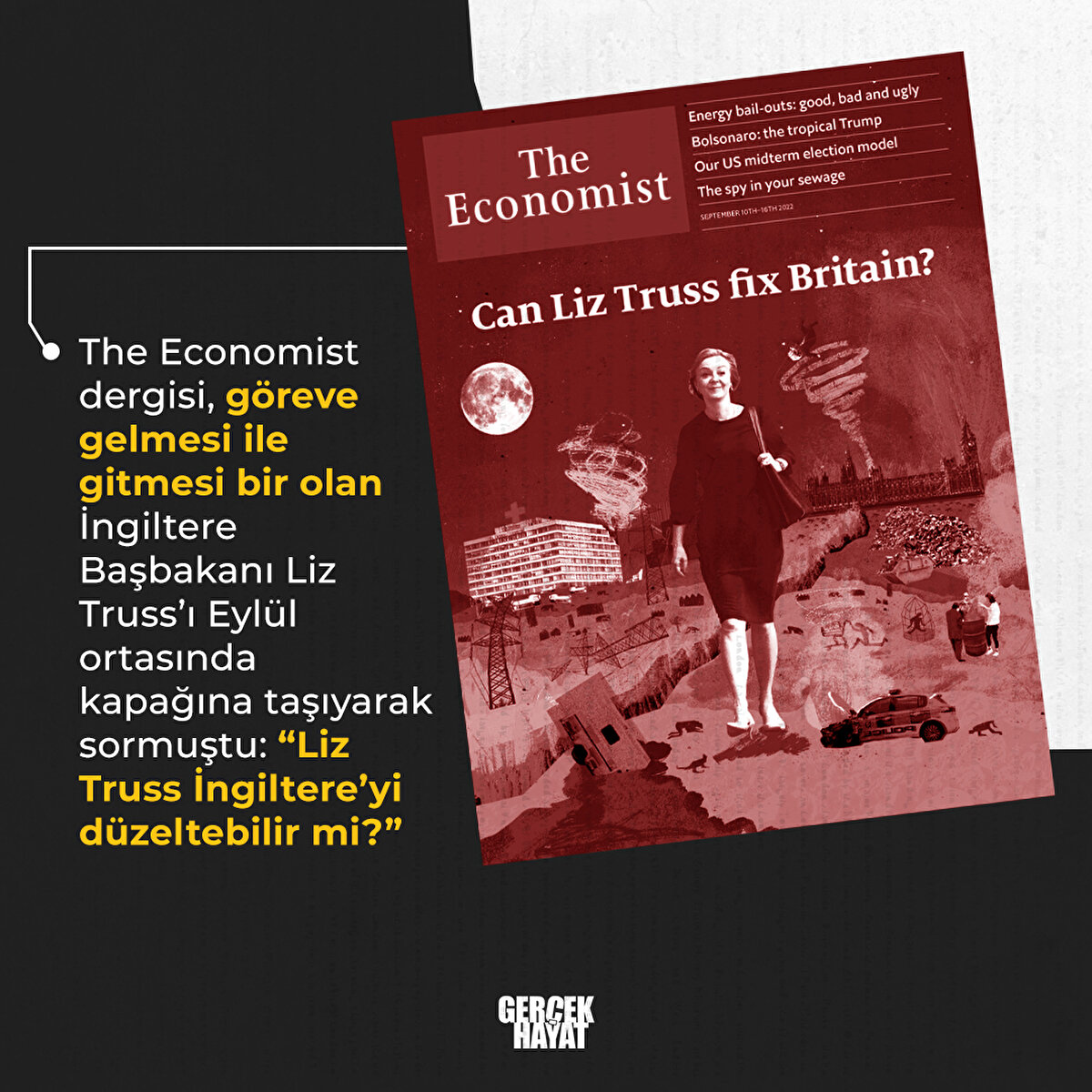 “Liz Truss İngiltere’yi düzeltebilir mi?” 