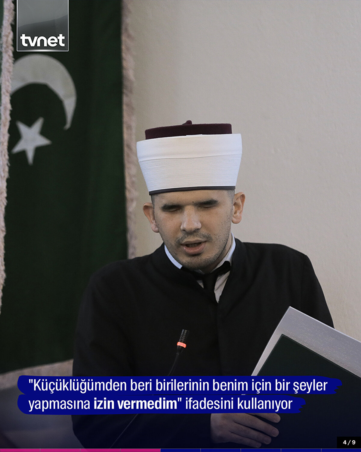 "Küçüklüğümden beri birilerinin benim için bir şeyler yapmasına izin vermedim" ifadesini kullanıyor