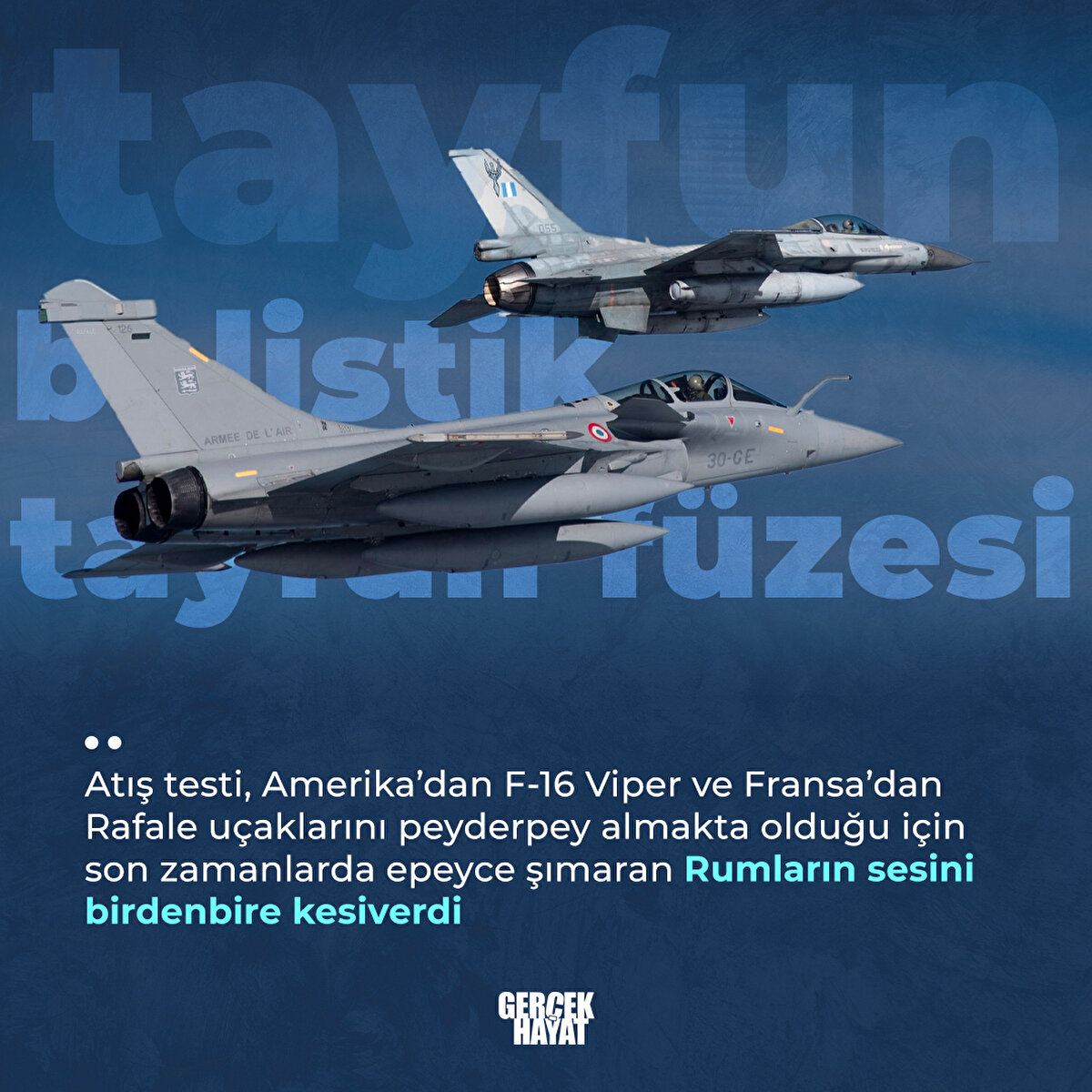 Son zamanlarda epeyce şımaran Rumların sesini birdenbire kesiverdi