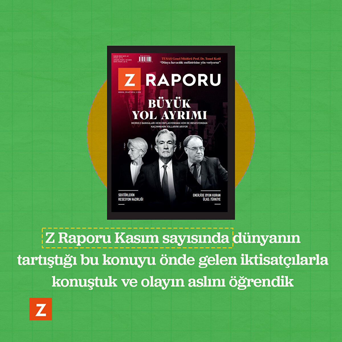 Z Raporu Kasım sayısında dünyanın tartıştığı bu konuyu önde gelen iktisatçılarla konuştuk ve olayın aslını öğrendik 