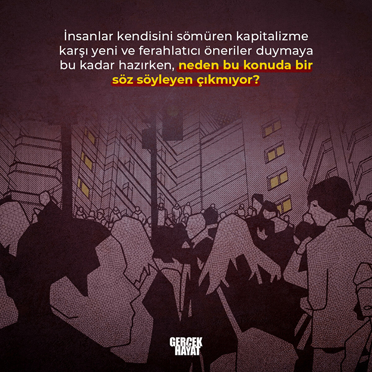 İnsanlar ferahlatıcı öneriler duymaya bu kadar hazırken, neden bu konuda bir söz söyleyen çıkmıyor? 