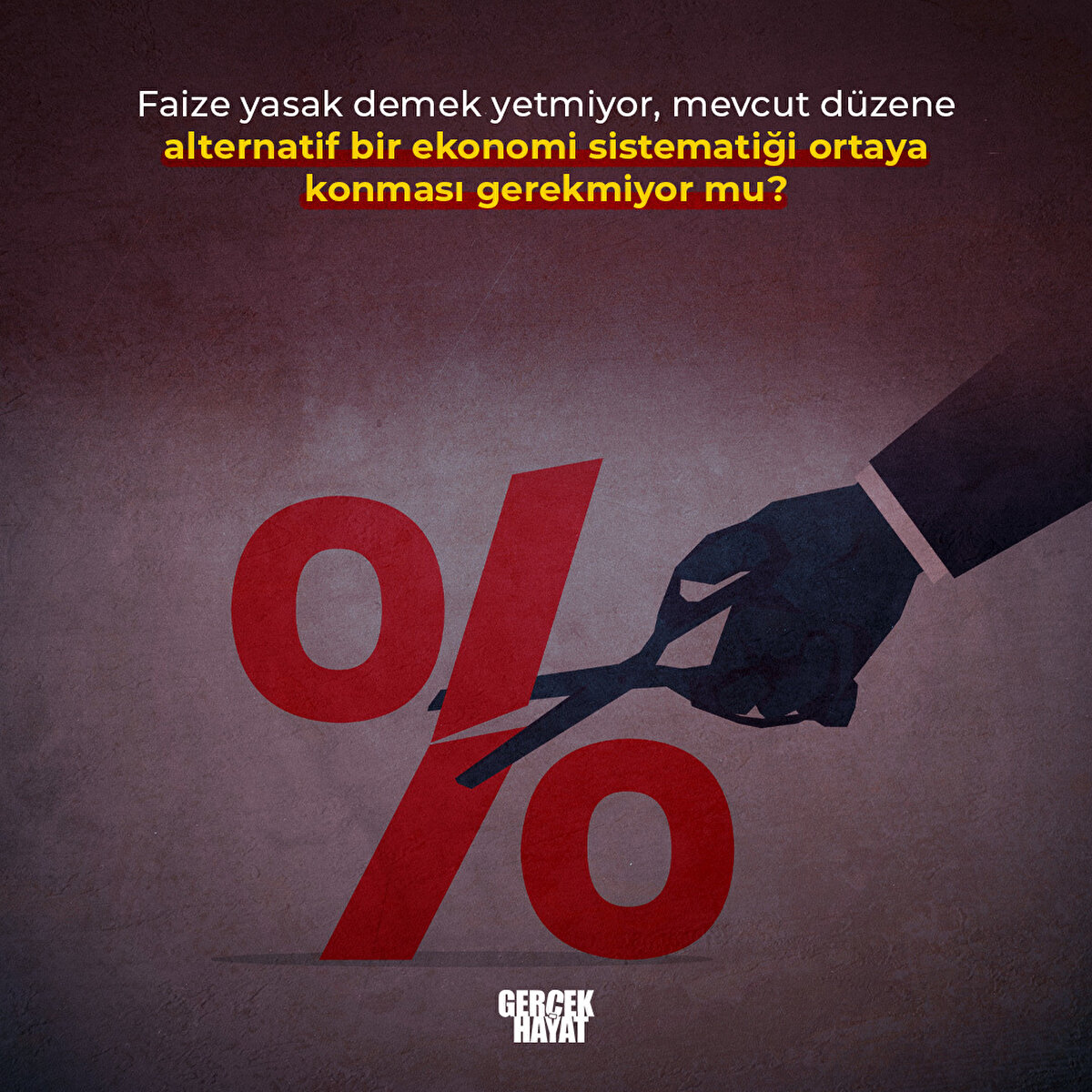 Mevcut düzene alternatif bir ekonomi sistematiği ortaya konması gerekmiyor mu?