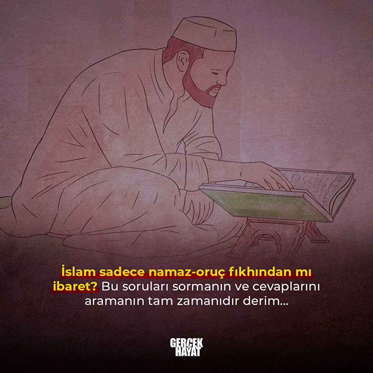 İslam sadece namaz-oruç fıkhından mı ibaret? 