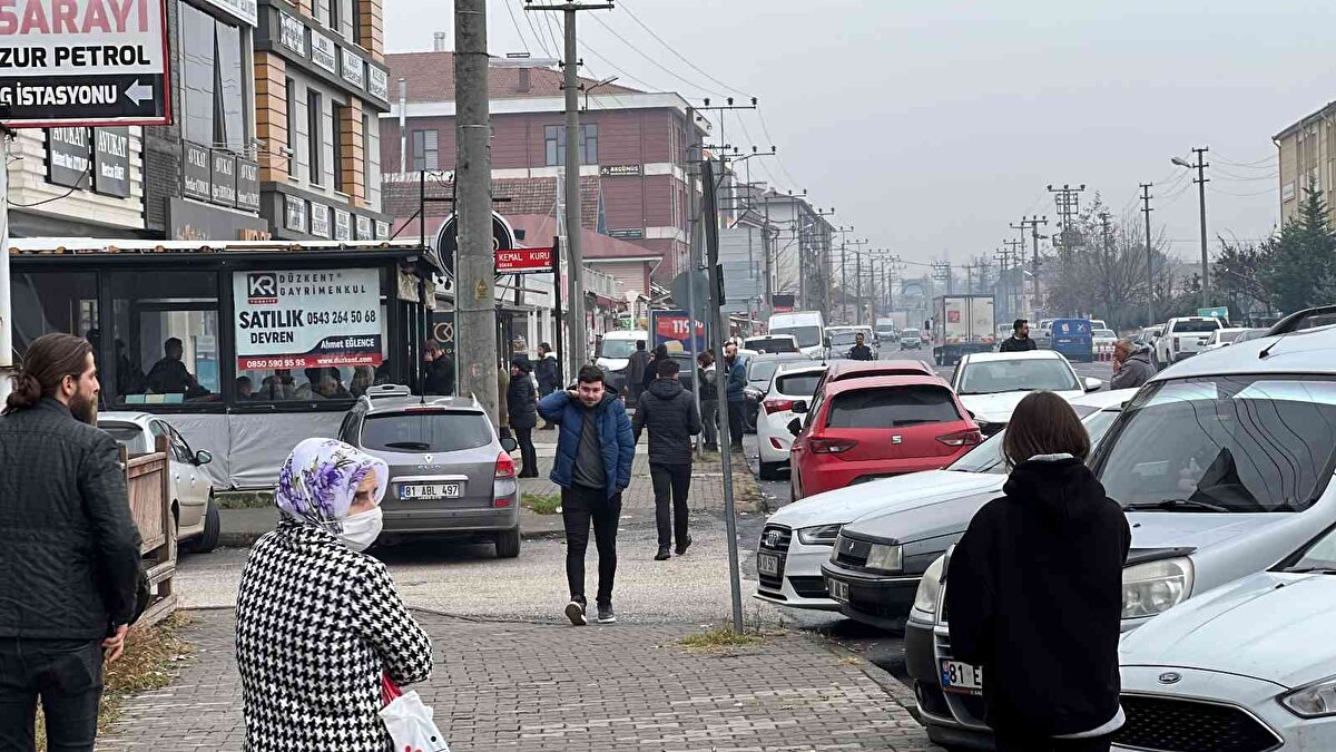 Düzce’de, 3.7 büyüklüğündeki deprem meydana geldi. 