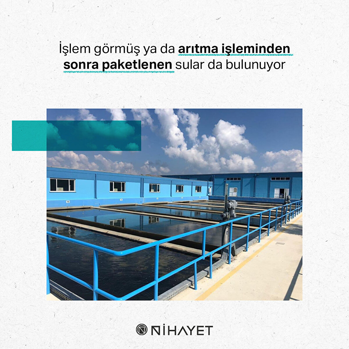 İşlem görmüş ya da arıtma işleminden sonra paketlenen sular da bulunuyor
