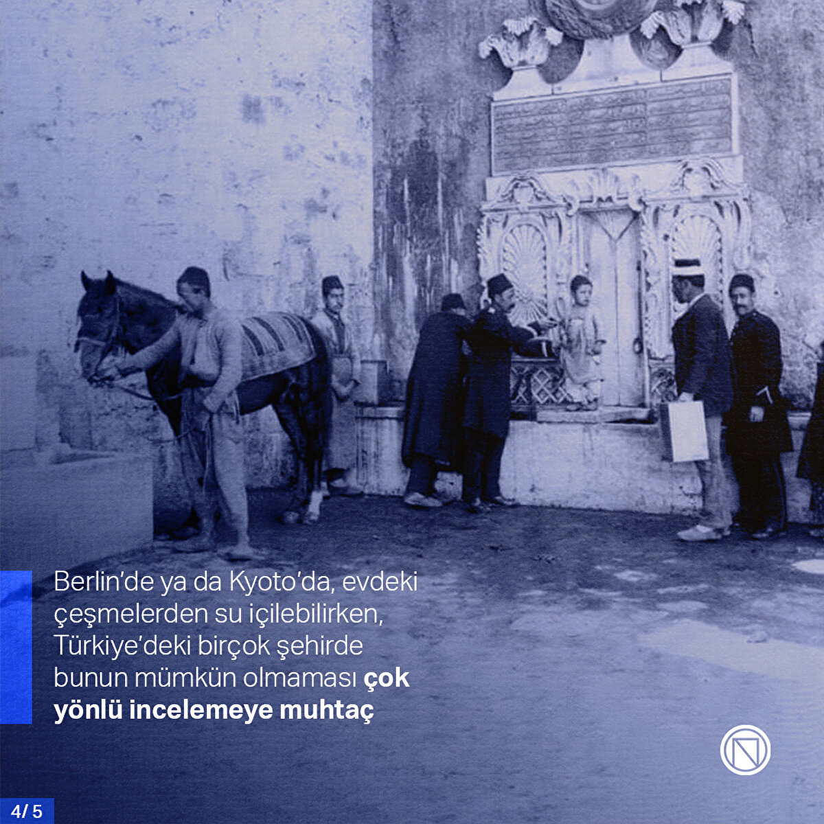 Berlin’de ya da Kyoto’da, evdeki çeşmelerden su içilebilirken, Türkiye’deki birçok şehirde bunun mümkün olmaması çok yönlü incelemeye muhtaç
