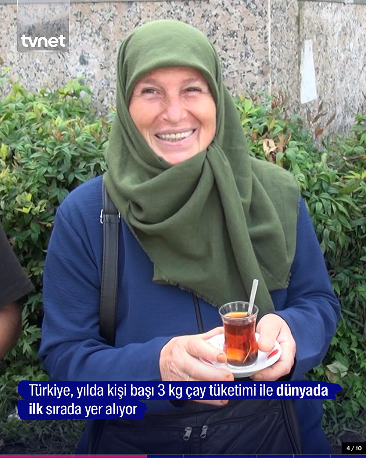 Türkiye, yılda kişi başı 3 kg çay tüketimi ile dünyada ilk sırada yer alıyor