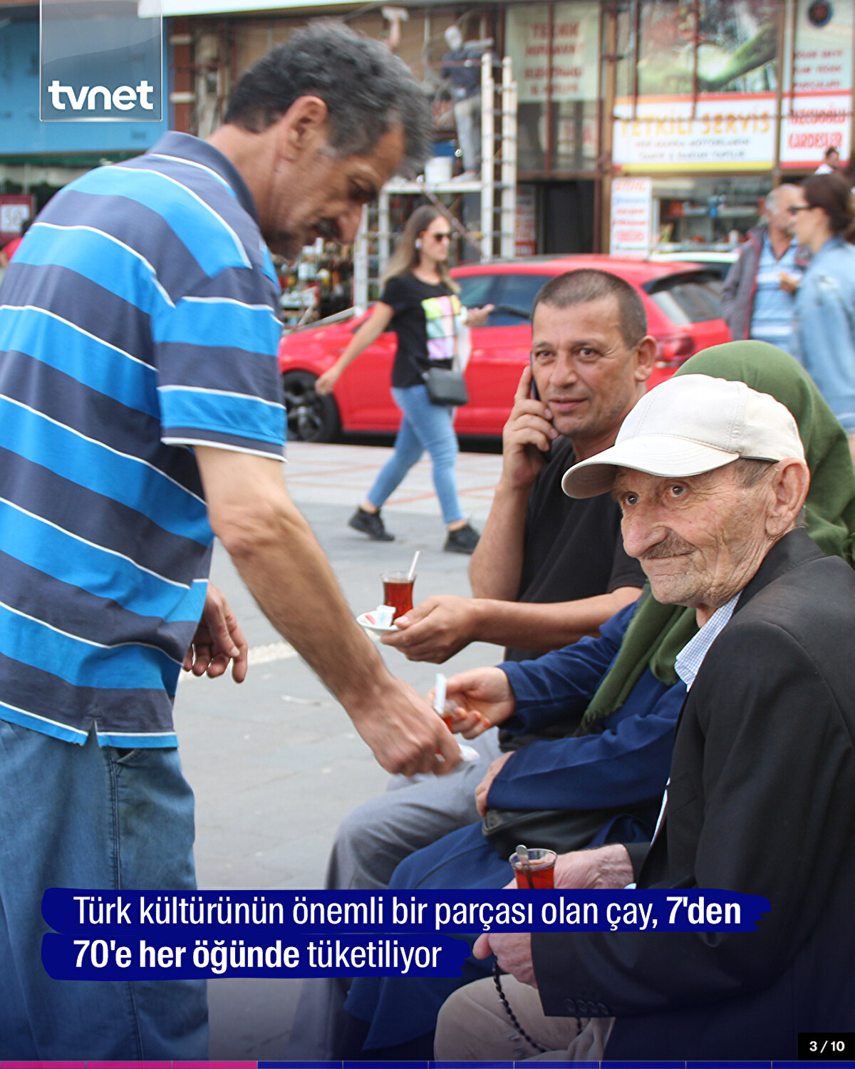 Türk kültürünün önemli bir parçası olan çay, 7'den 70'e her öğünde tüketiliyor