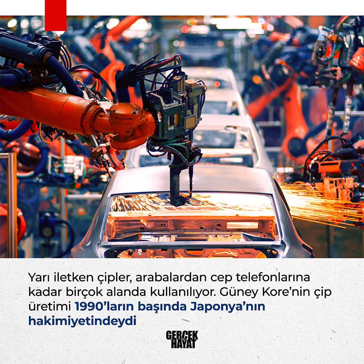 Güney Kore’nin çip üretimi 1990’ların başında Japonya’nın hakimiyetindeydi