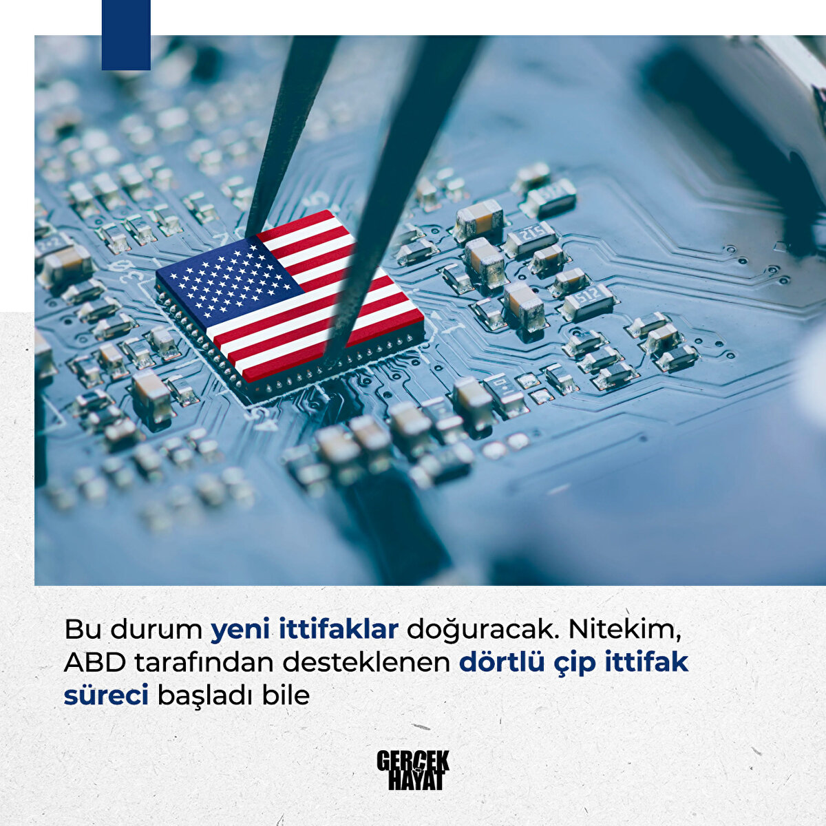 ABD tarafından desteklenen dörtlü çip ittifak süreci başladı bile