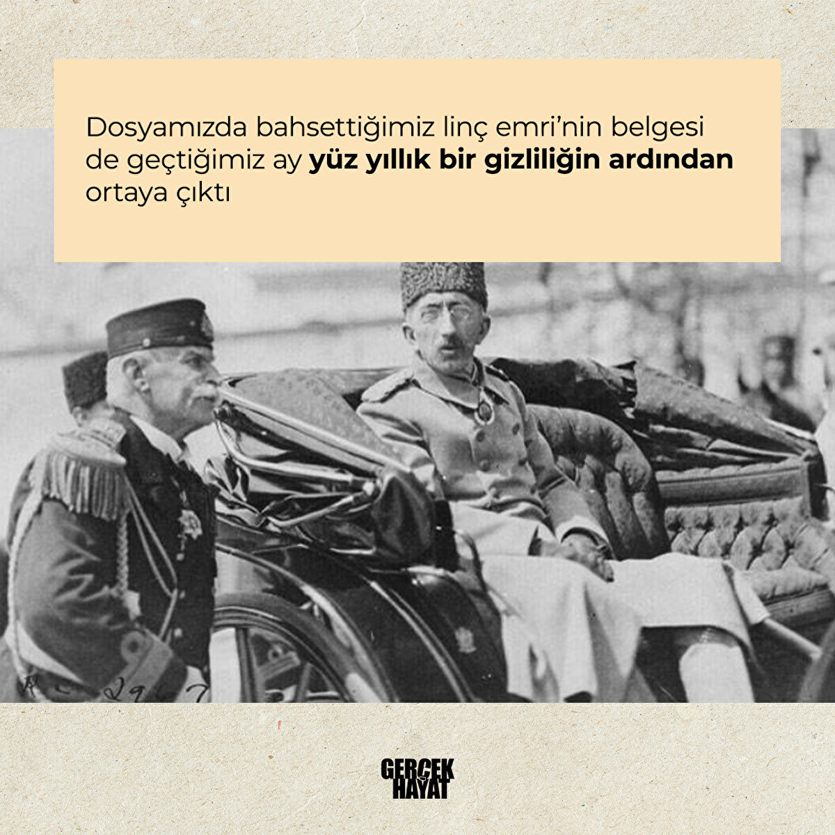 Geçtiğimiz ay yüz yıllık bir gizliliğin ardından ortaya çıktı