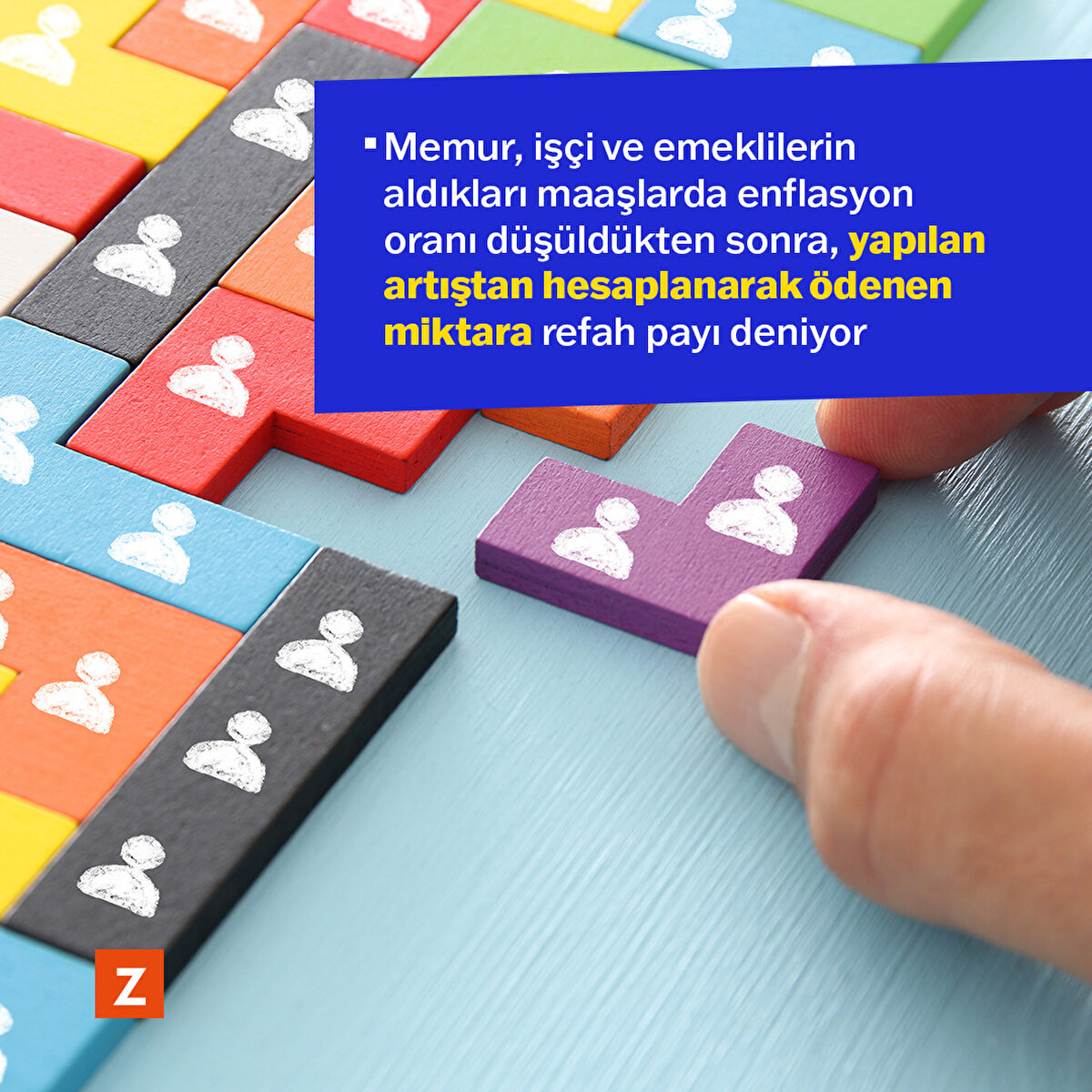 Memur, işçi ve emeklilerin aldıkları maaşlarda enflasyon oranı düşüldükten sonra, yapılan artıştan hesaplanarak ödenen miktara refah payı deniyor