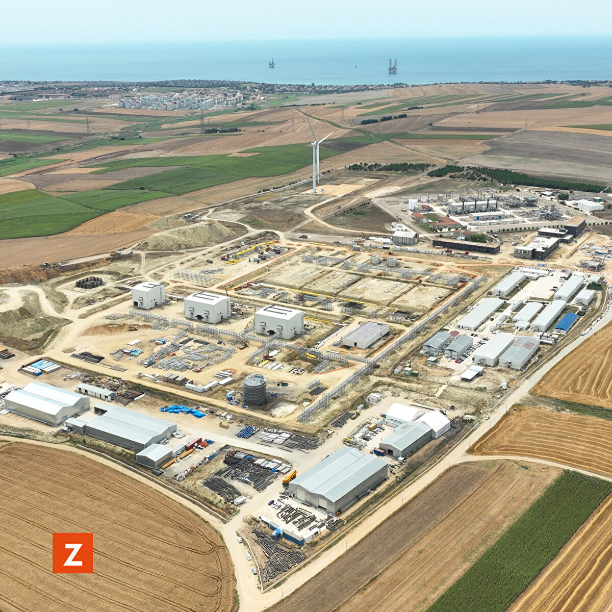 Dev tesis bu haliyle Türkiye'nin yıllık doğal gaz ihtiyacının yaklaşık yüzde 8'ini karşılayabilecek konumda bulunuyor. 