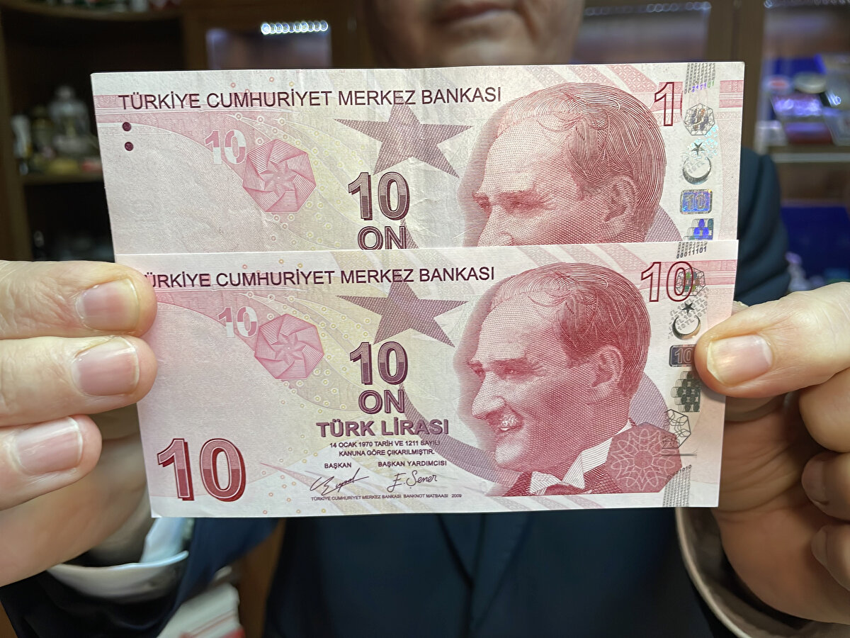 Doğan, AA muhabirine yaptığı açıklamada, tedavülde olan banknotların 9. emisyon para grubunda yer aldığını, bu para grubunda 5, 10, 20, 50, 100 ve 200 Türk Lirası olmak üzere 6 banknot olduğunu belirtti.