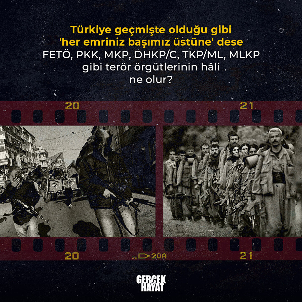Türkiye geçmişte olduğu gibi 'her emriniz başımız üstüne' dese terör örgütlerinin hâli ne olur?